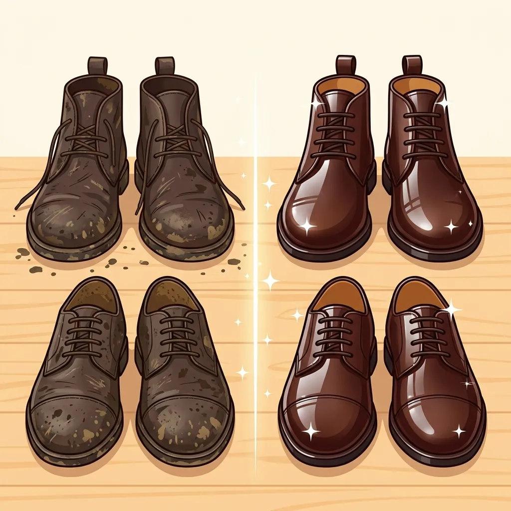 Panduan Lengkap Merawat Sepatu Boots Kulit & Pantofel Pria Agar Mengkilap Glossy
