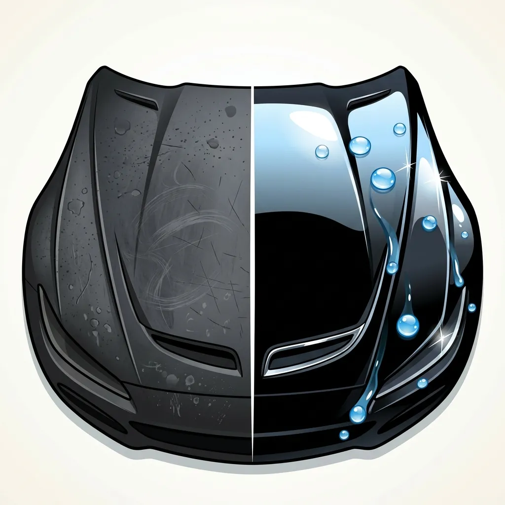 Rahasia Ceramic Coating Mobil Hitam Tetap Mengkilap Deep Glossy & Bebas Swirl Mark
